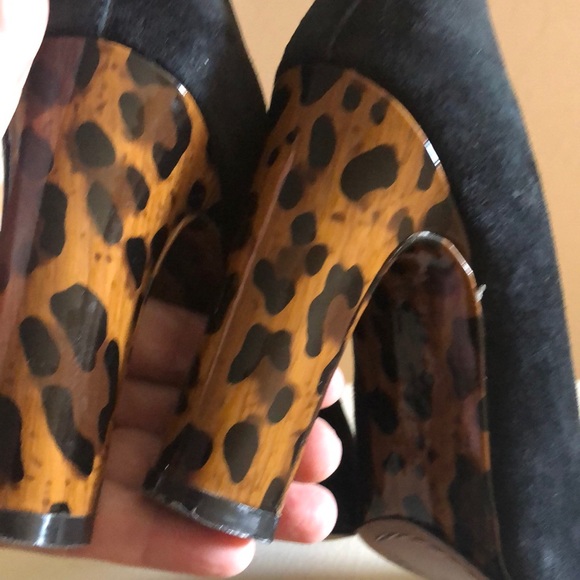 Coach leopard heel shoes size 5.5 - Picture 4 of 7